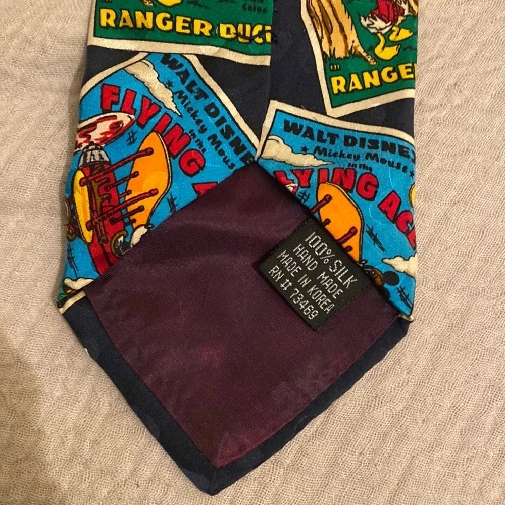 Disney & Save the Children Colorful Cartoon Ties .Set